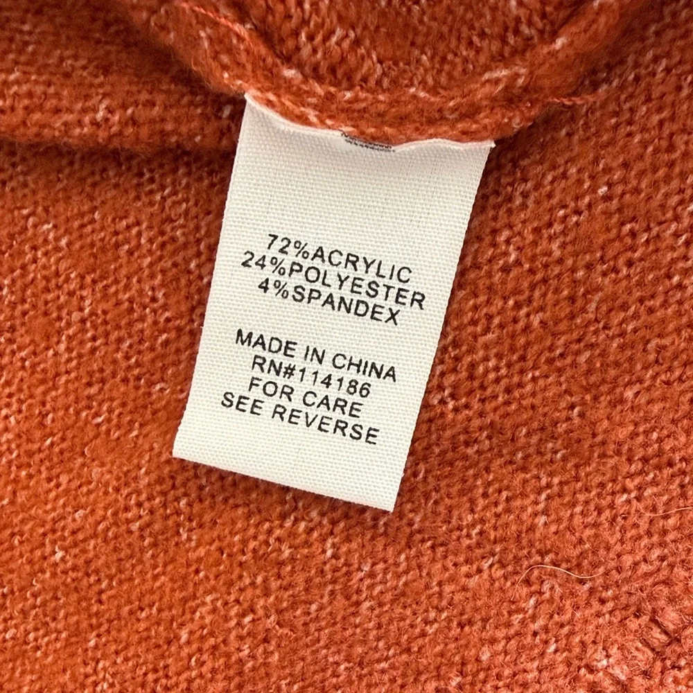 yarn&sea Rust Women's Crew Neck Sweater / XL